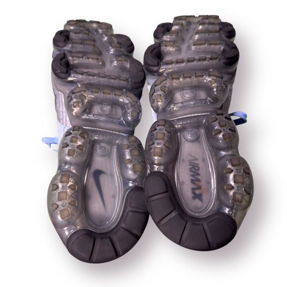 Nike Air Vapormax Flyknit 2 Blue Sneakers Women's Size 9 Athletic Shoes‎ Running - Picture 9 of 12